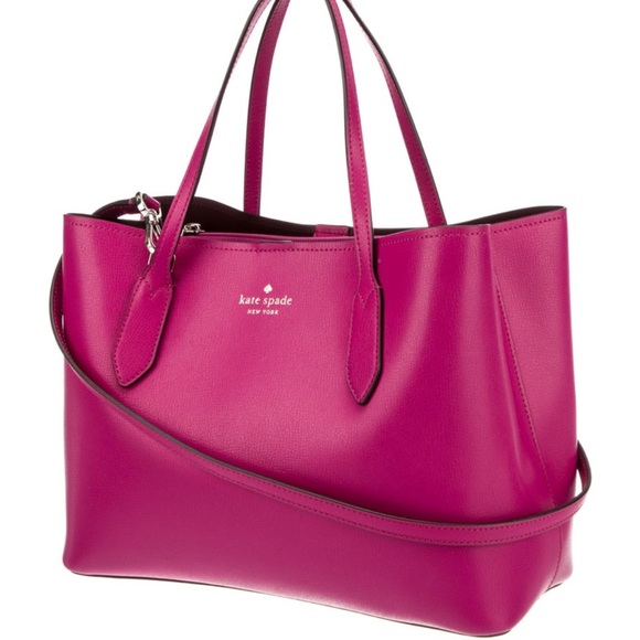 kate spade Handbags - Kate Spade Pink Leather Top Handle Bag